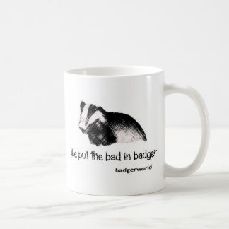 De Café caneca do texugo