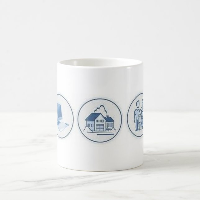 De Café caneca do theWAHMmagazine (Centro)