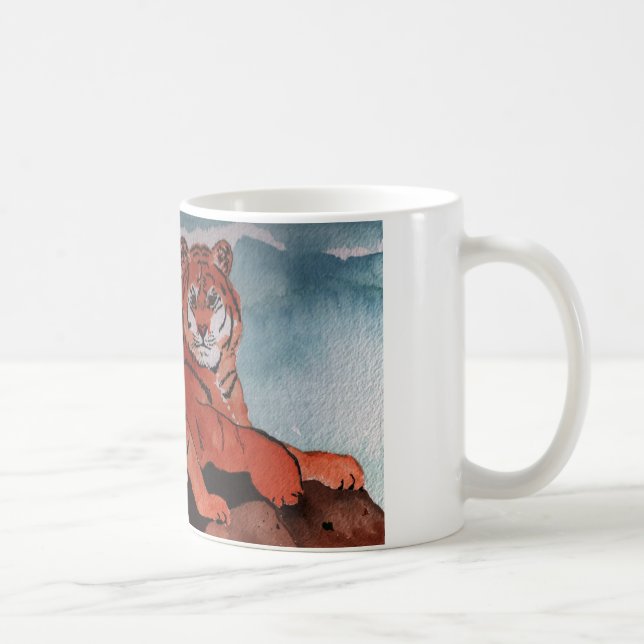 De Café Caneca do tigre (Direita)
