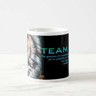 De Café Caneca do tigre da equipe ISF
