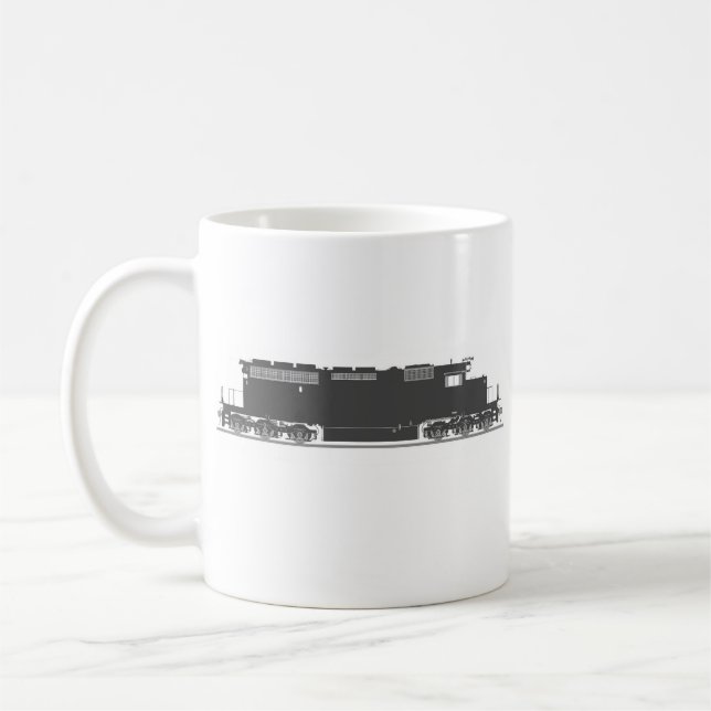 De Café Caneca do trem SD40-2 (Esquerda)