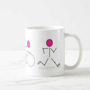 De Café caneca do triathlon
