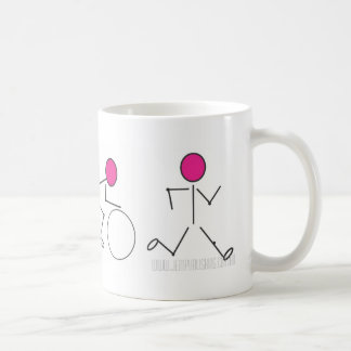 De Café caneca do triathlon