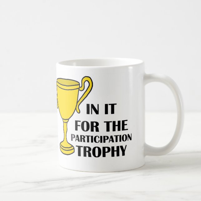 De Café Caneca do troféu da participação (Direita)