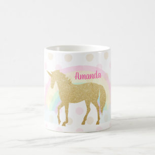 De Café Caneca do unicórnio, caneca do unicórnio do bril