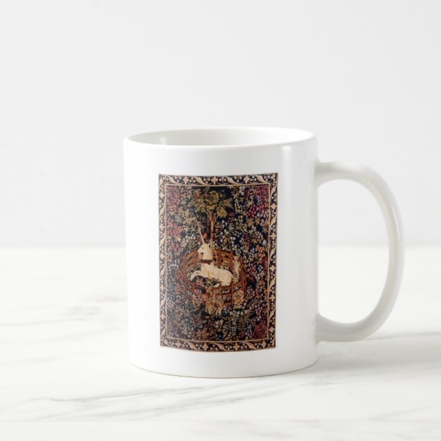 De Café Caneca do unicórnio da tapeçaria (Direita)
