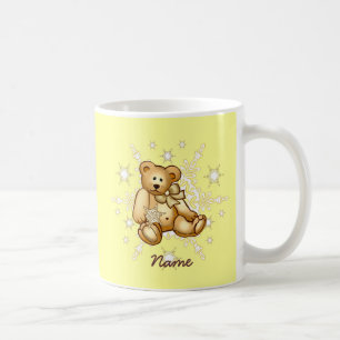 De Café Caneca do Ursinho Amarelo Bebê