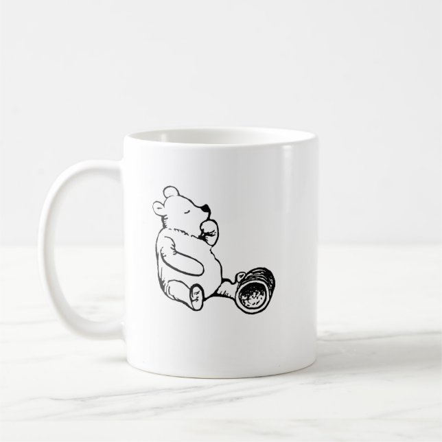De Café Caneca do Ursinho Pooh Um Lick A Mais (Esquerda)