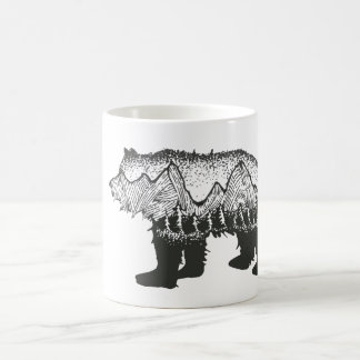 De Café Caneca do urso da montanha