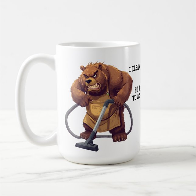 De Café Caneca do Urso Engraçado (Esquerda)