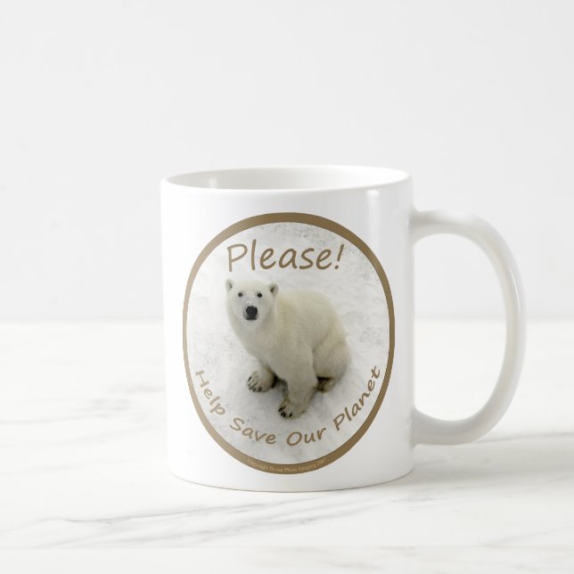 De Café Caneca do urso polar (Direita)