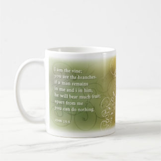 De Café Caneca do verso da bíblia