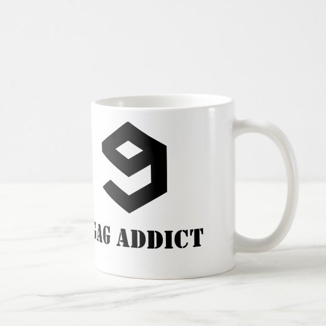 De Café caneca do viciado 9GAG (Direita)