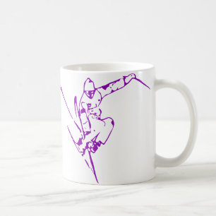 De Café Caneca do viciado do esqui