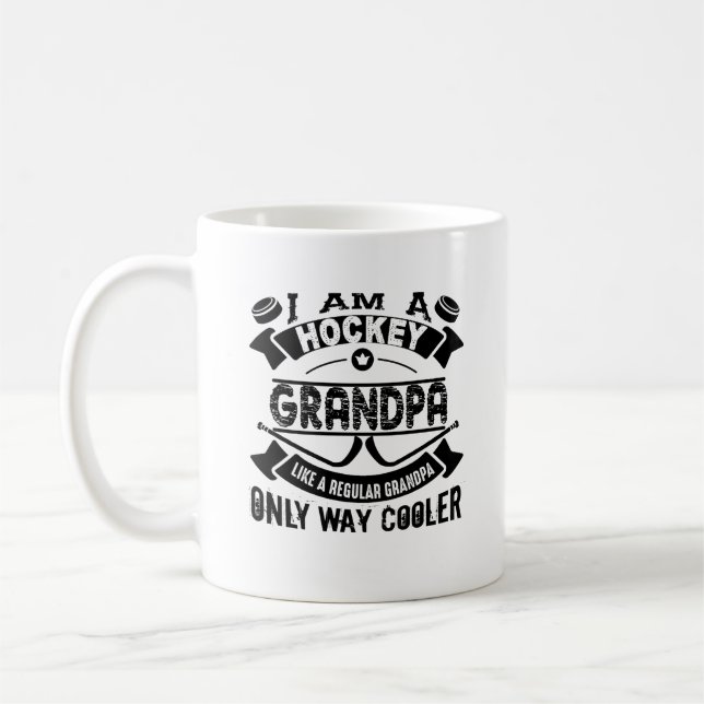De Café Caneca do vovô do hóquei (Esquerda)