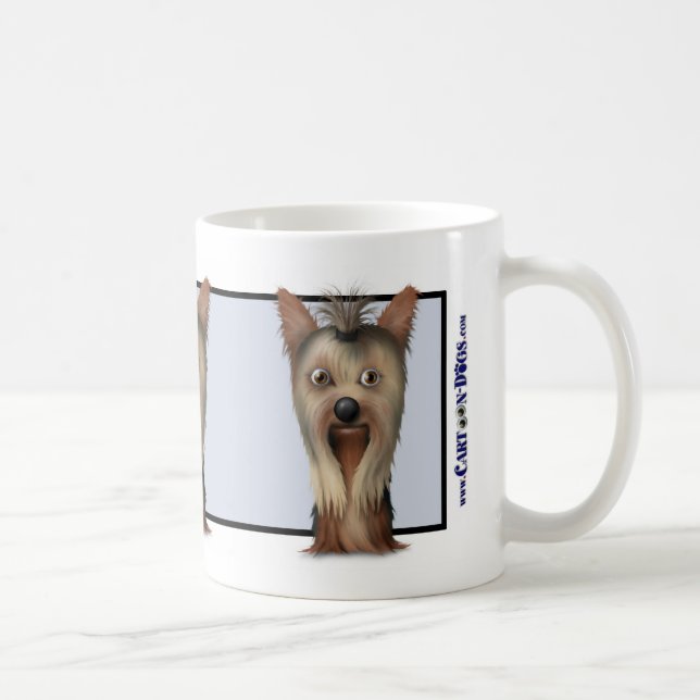 De Café Caneca do yorkshire terrier (Direita)