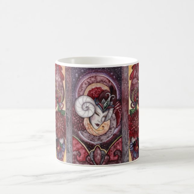 De Café Caneca do zodíaco - Aries (Centro)