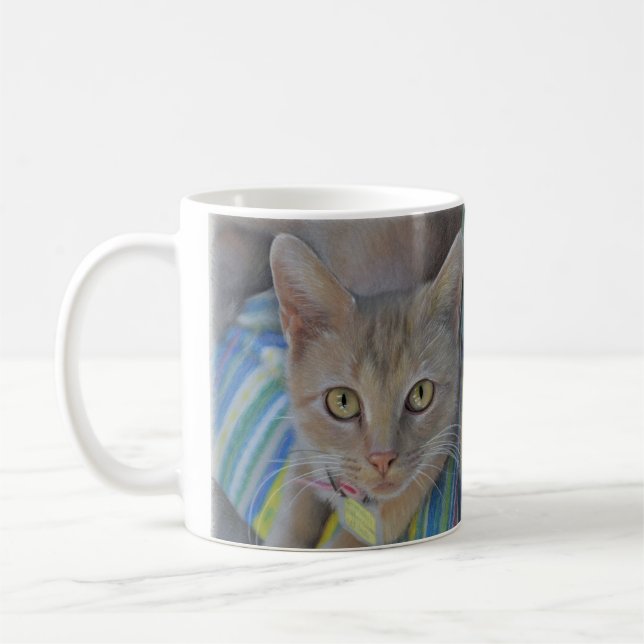 De Café Caneca doce do gatinho (Esquerda)