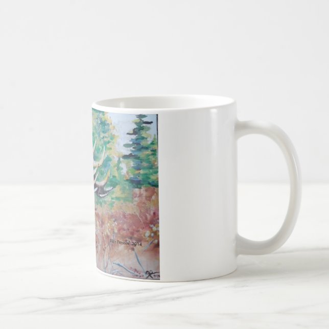 De Café Caneca dos alces (Direita)