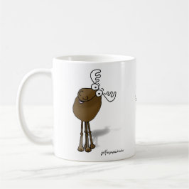 De Café Caneca dos alces dos namorados