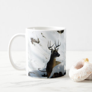 De Café Caneca dos Antlers do fanfarrão do Whitetail do