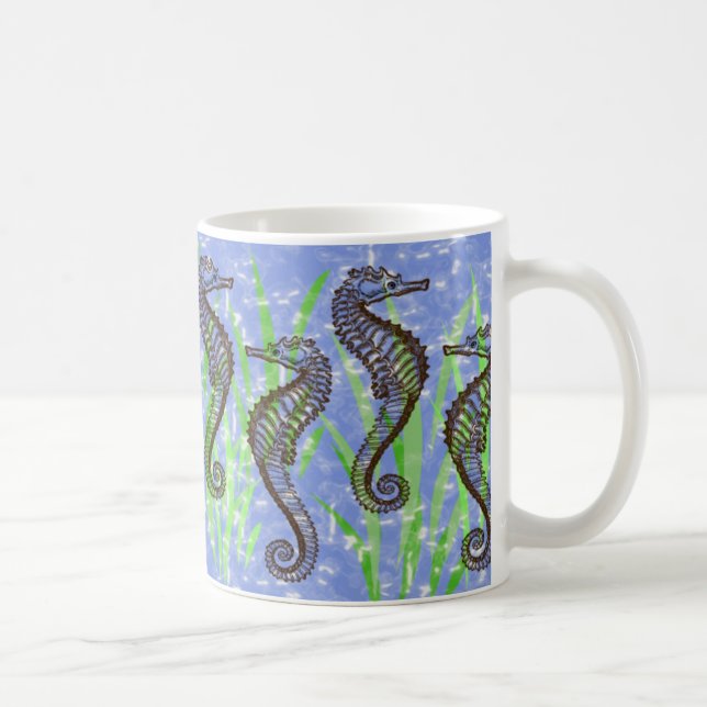 De Café Caneca dos CAVALOS MARINHOS (Direita)