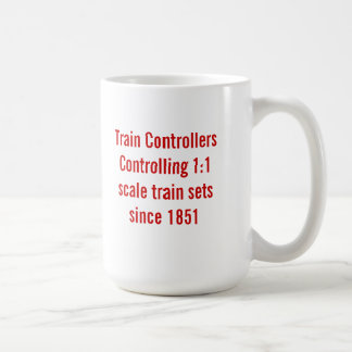 De Café Caneca dos controladores do trem