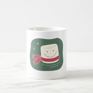 De Café Caneca dos cumprimentos do Marshmallow