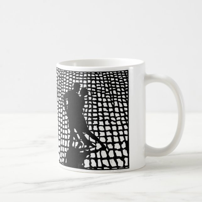 De Café Caneca dos dançarinos do tango (Direita)