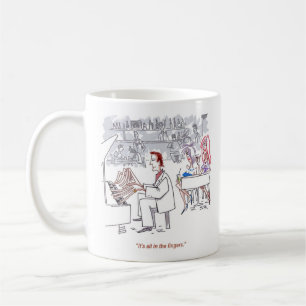 De Café Caneca dos dedos