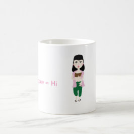 De Café Caneca dos desenhos animados