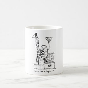 De Café Caneca dos desenhos animados - artigo inesperado