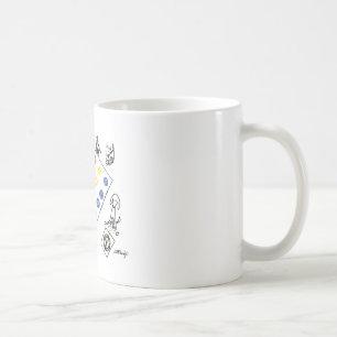 De Café Caneca dos desenhos animados - cães