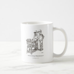 De Café Caneca dos desenhos animados da hérnia
