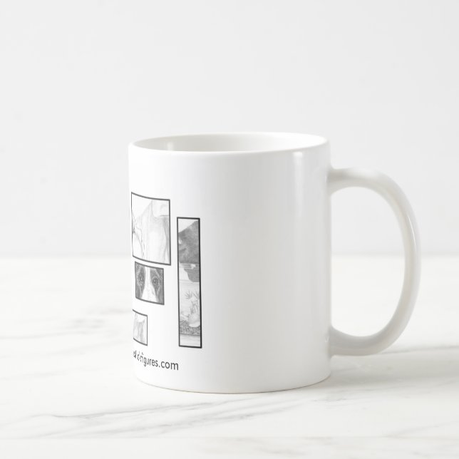 De Café Caneca dos desenhos da amostra (Direita)