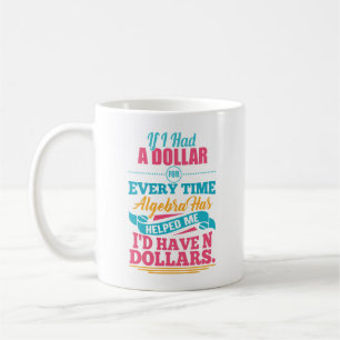 De Café Caneca dos dólares da chalaça N da equação da