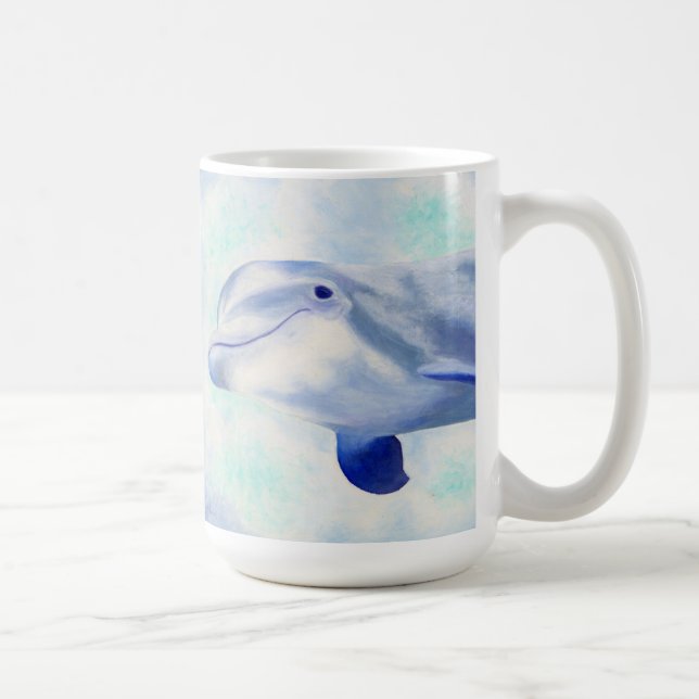 De Café Caneca dos golfinhos da natação (Direita)