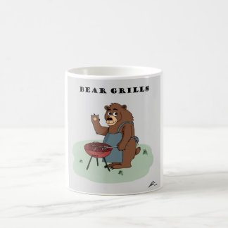 De Café Caneca dos grylls do urso