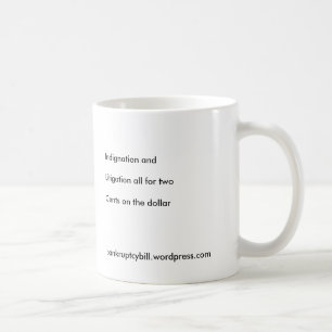 De Café Caneca dos haicais - indignação