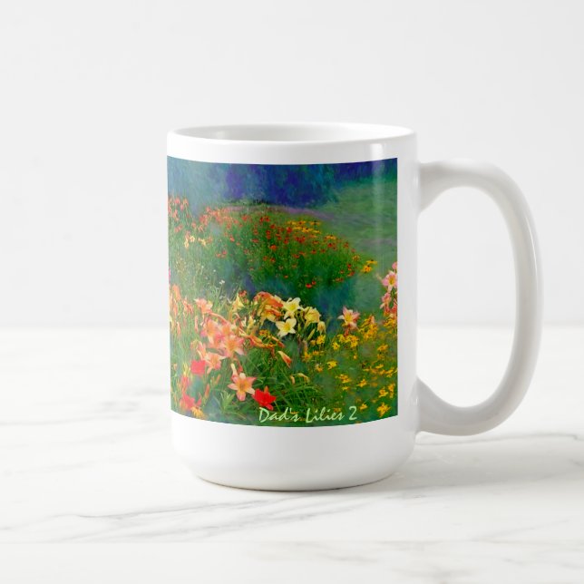 De Café Caneca dos lírios 2 do pai (Direita)
