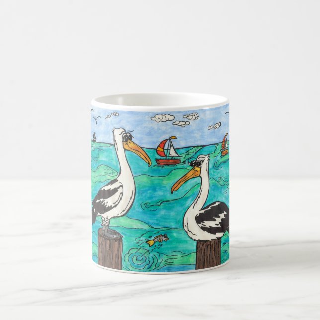 De Café Caneca dos pelicanos (Centro)