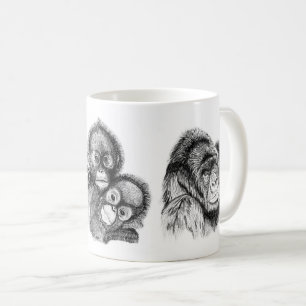 De Café Caneca dos primatas