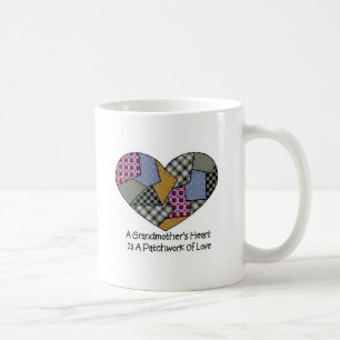 De Café Caneca dos retalhos da avó