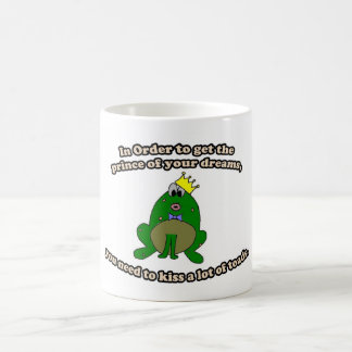 De Café Caneca dos sapos do beijo