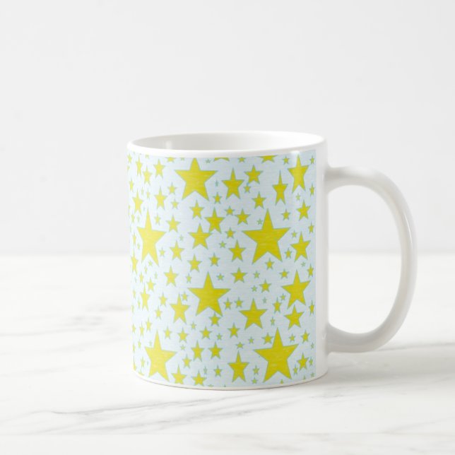 De Café Caneca Dourado enchida estrela (Direita)