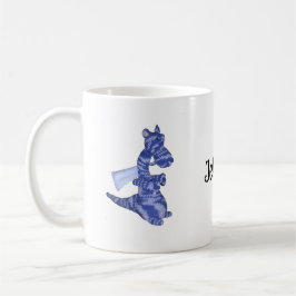 De Café Caneca - Dragão Azul com Nome