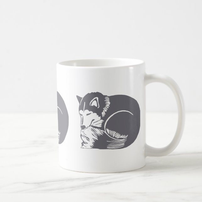 De Café Caneca Drinkware dos roucos do sono (Direita)