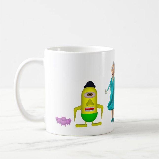 De Café Caneca EdukayFUN (Com Johnny, Papa, Ulsa e mais) (Esquerda)