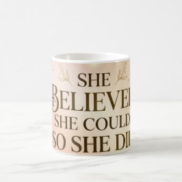 De Café Caneca Ela Acreditou Que Conseguiu