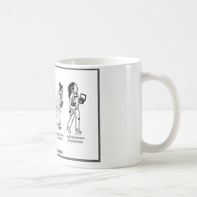 De Café Caneca em desenvolvimento do bibliotecário (Direita)
